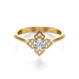 Pierścionek zaręczynowy z diamentami AJPZ_136